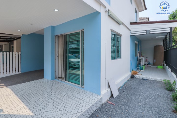 *****ทาวน์เฮ้าส์มือสองย่านนนทบุรี ม.พฤกษาวิลล์ 63/1 นครอินทร์-พระราม 5 หลังมุม! บนเนื้อที่ 23.7 ตร.ว. ฟังก์ชัน 3 ห้องนอน 2 ห้องน้ำ 1 ที่จอดรถ แถมฟรี! 3 เครื่องปรับอากาศกับ 1 เครื่องทำน้ำอุ่น สภาพดีมาก บนทำเลโซนเมือง ใกล้รถไฟฟ้าสายสีม่วง "สถานีแยกติวานนท์" และทางด่วน "พระราม7"